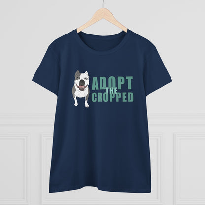 Adopt The Cropped | Women's Midweight Cotton Tee - Detezi Designs - 30926761412657327000