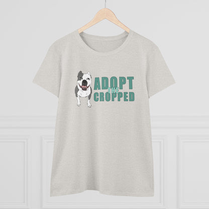 Adopt The Cropped | Women's Midweight Cotton Tee - Detezi Designs - 30926761412657327000