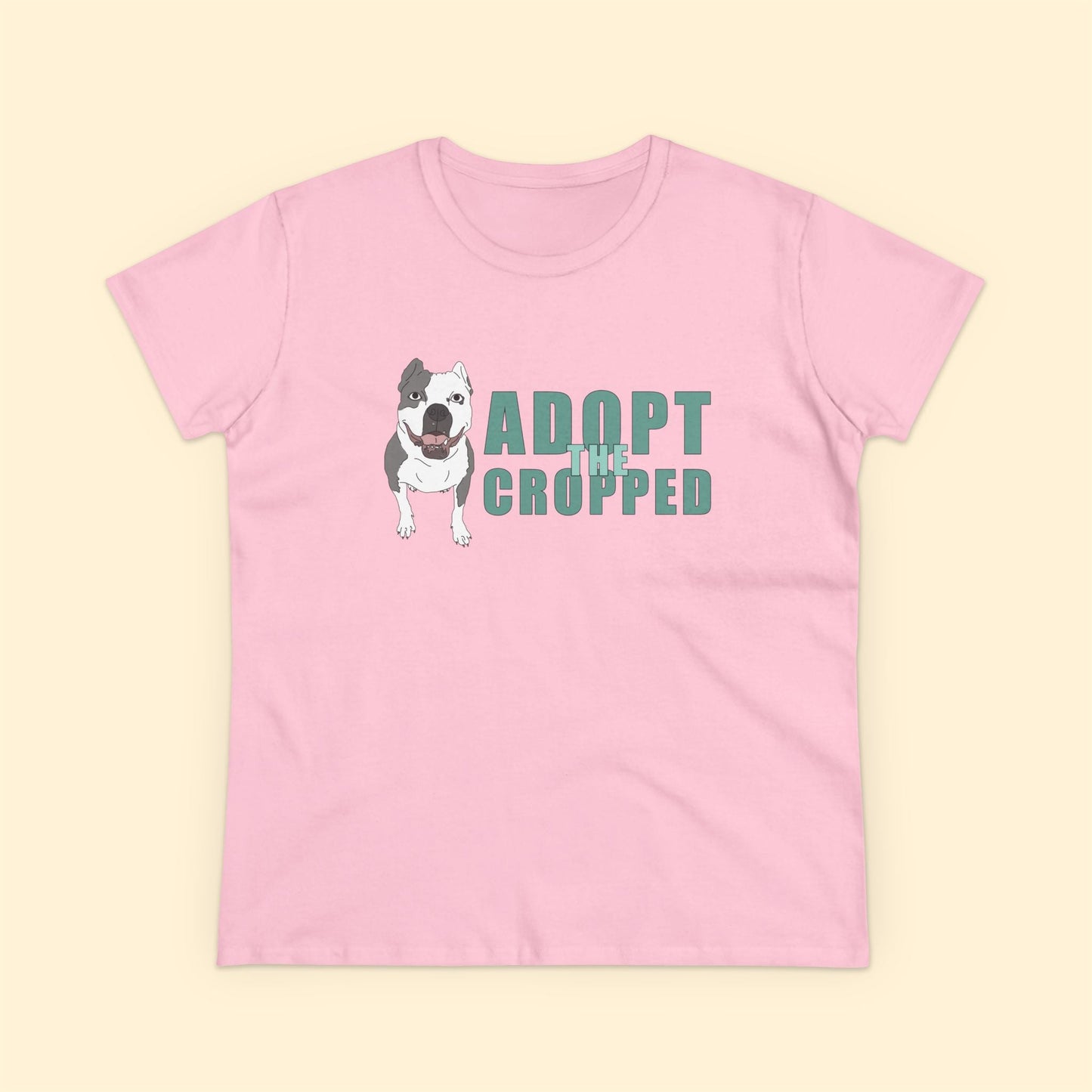 Adopt The Cropped | Women's Midweight Cotton Tee - Detezi Designs - 30926761412657327000