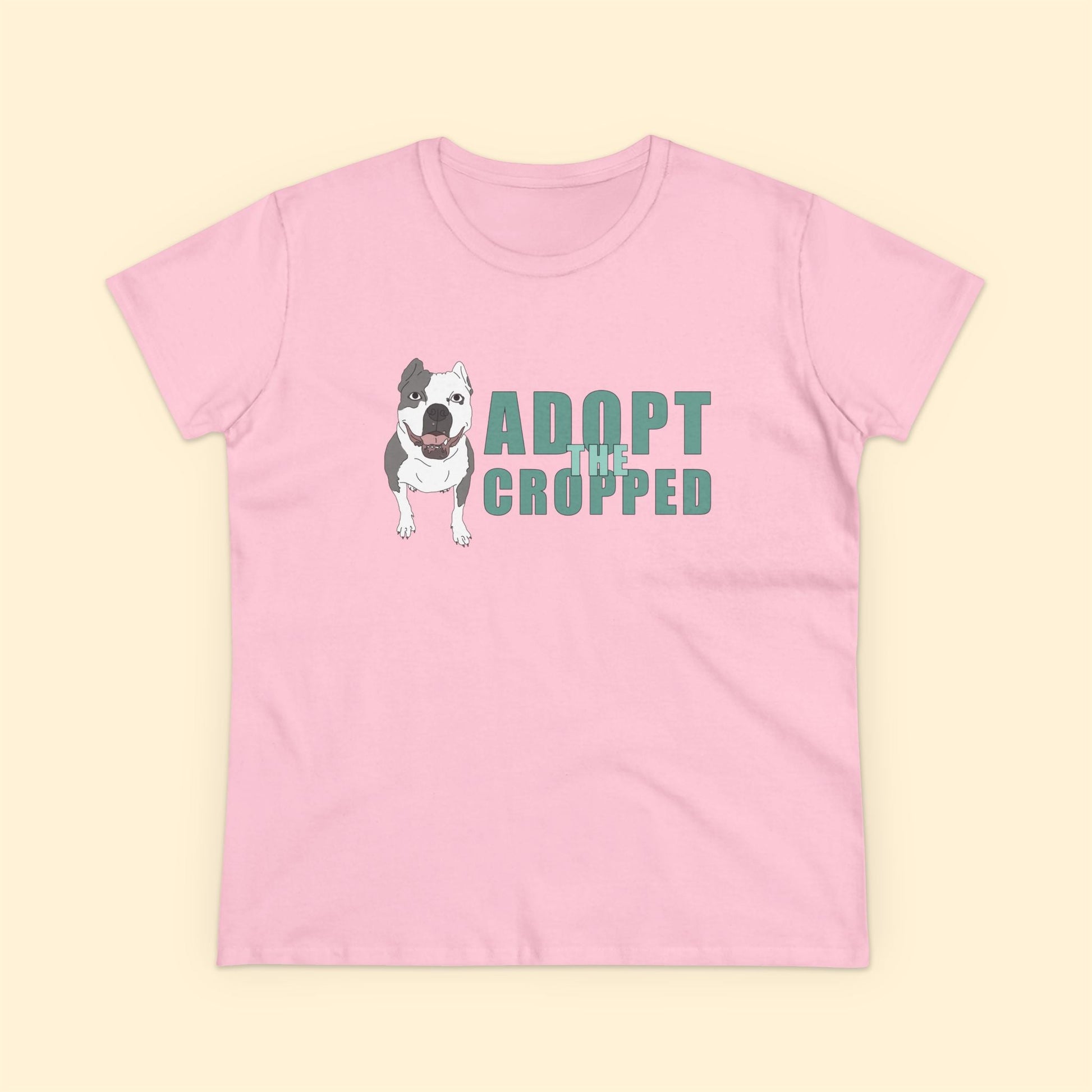Adopt The Cropped | Women's Midweight Cotton Tee - Detezi Designs - 30926761412657327000
