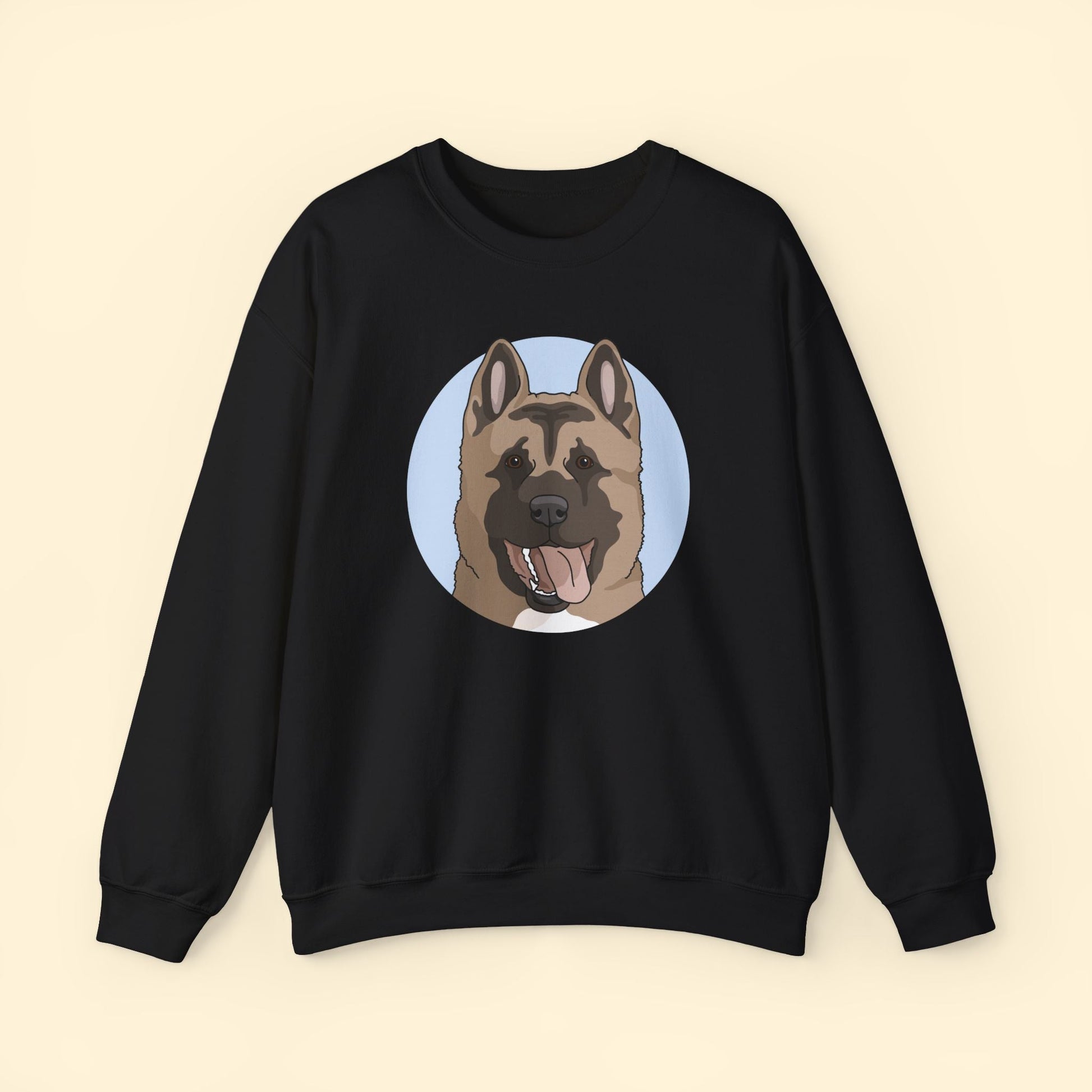 Akita | Crewneck Sweatshirt - Detezi Designs - 93065216577041379411