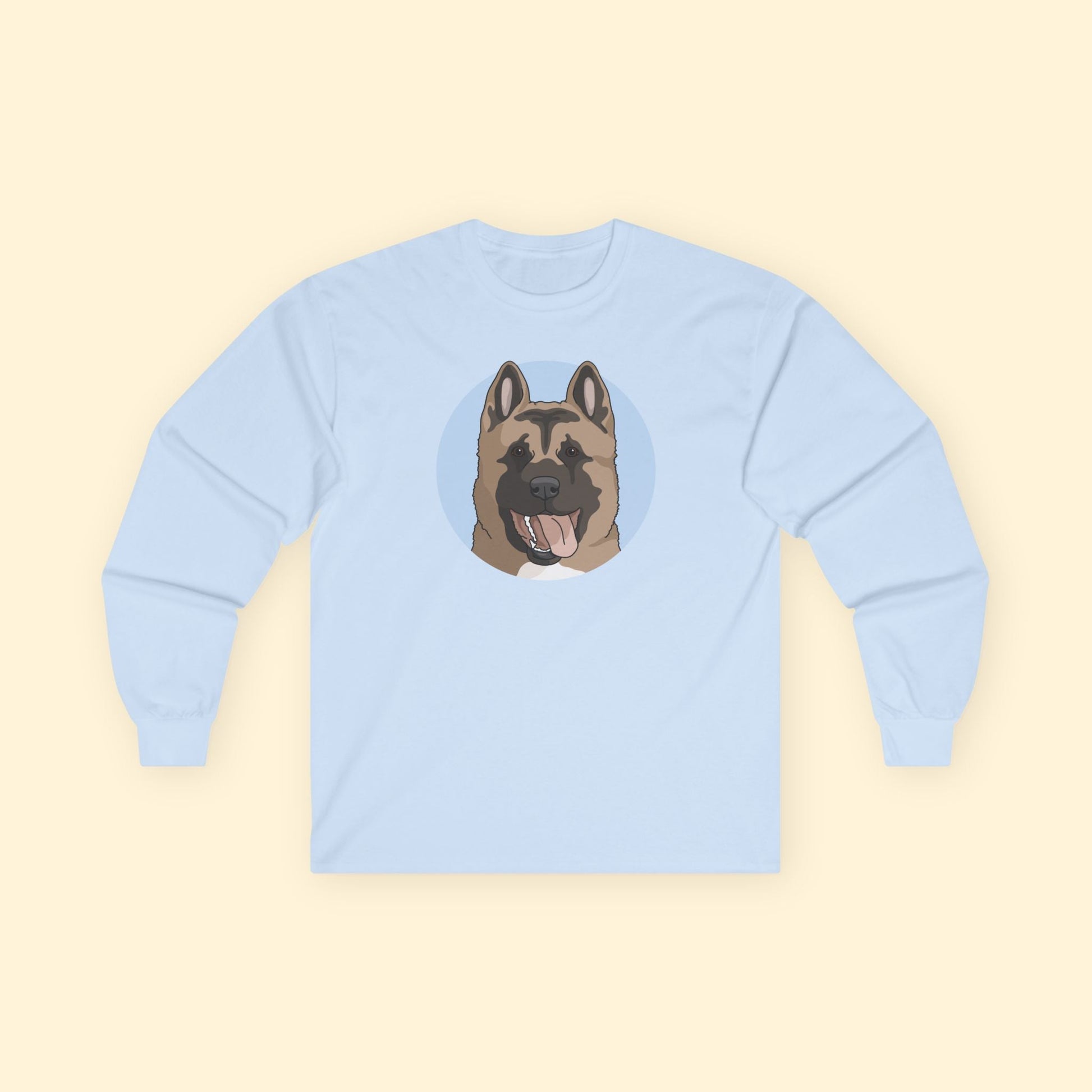 Akita | Long Sleeve Tee - Detezi Designs - 25176936892797584691