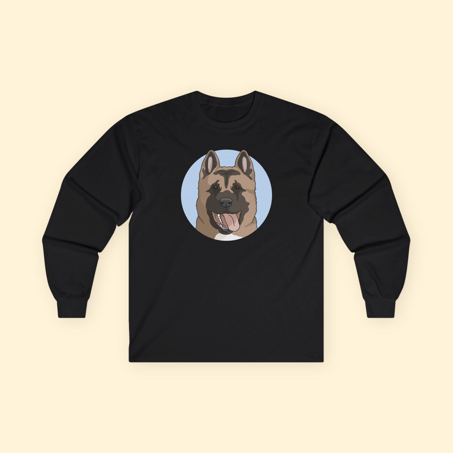 Akita | Long Sleeve Tee - Detezi Designs - 33181865905621873262