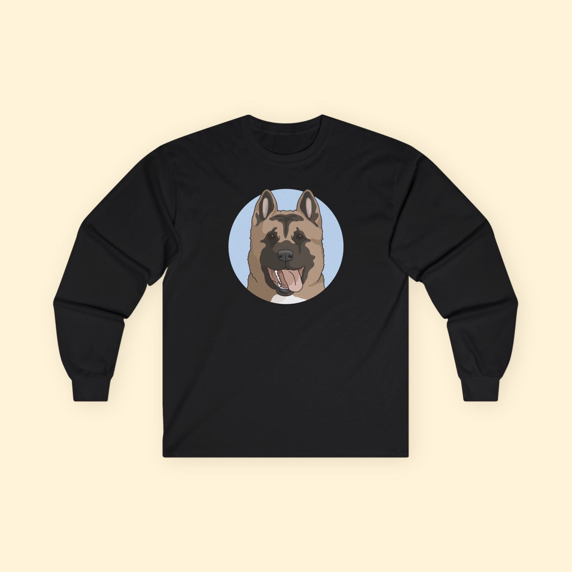 Akita | Long Sleeve Tee - Detezi Designs - 33181865905621873262