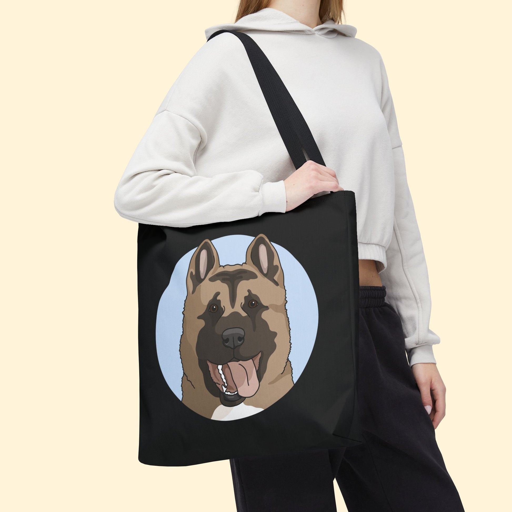 Akita | Tote Bag - Detezi Designs - 16308708068644461207