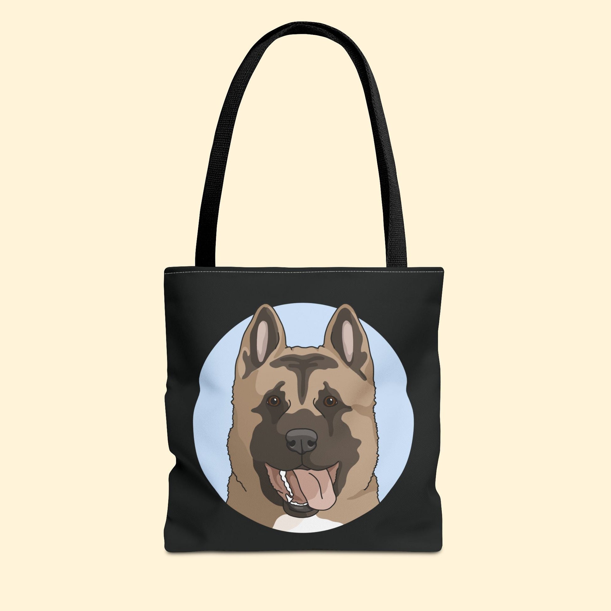 Akita | Tote Bag - Detezi Designs - 24539416619561134873