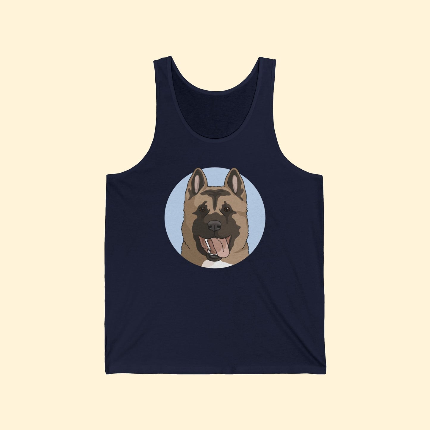 Akita | Unisex Tank - Detezi Designs - 10301729625435886830