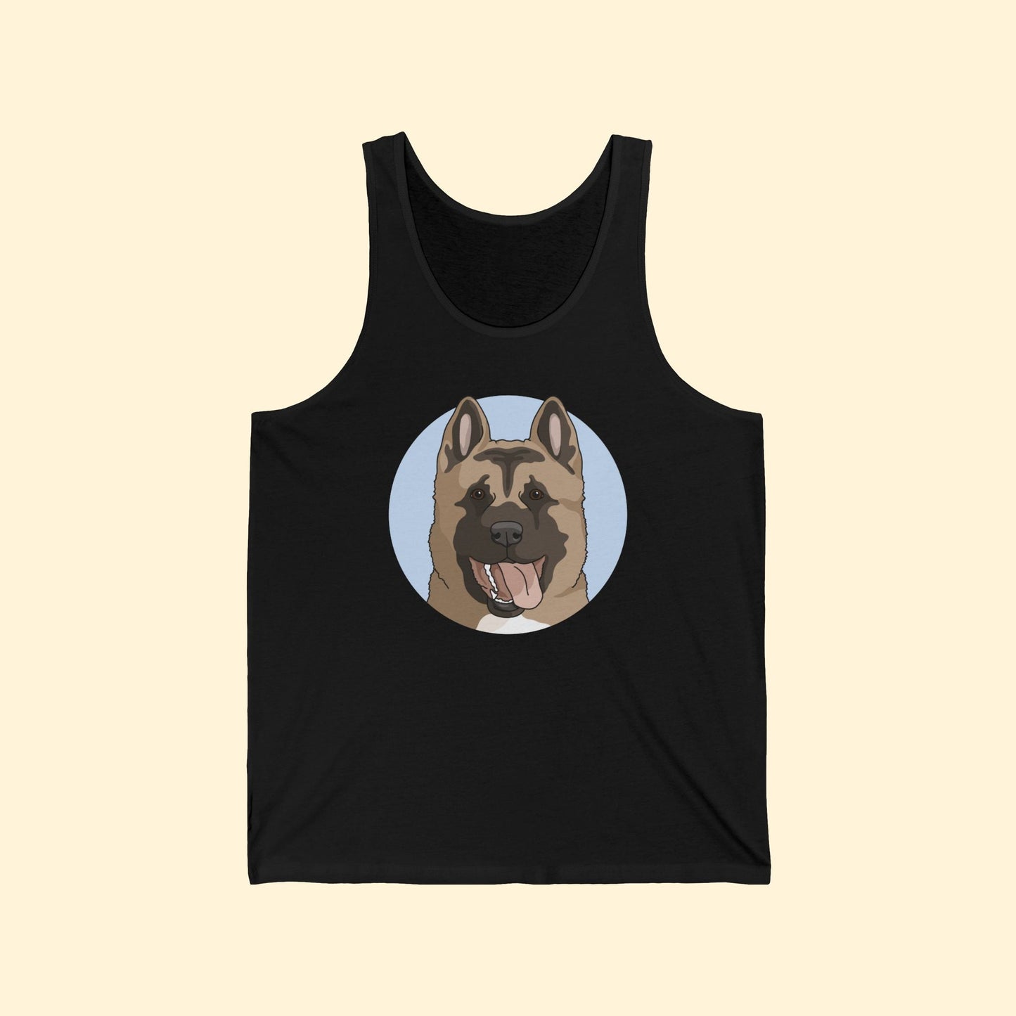 Akita | Unisex Tank - Detezi Designs - 15237513091388873253