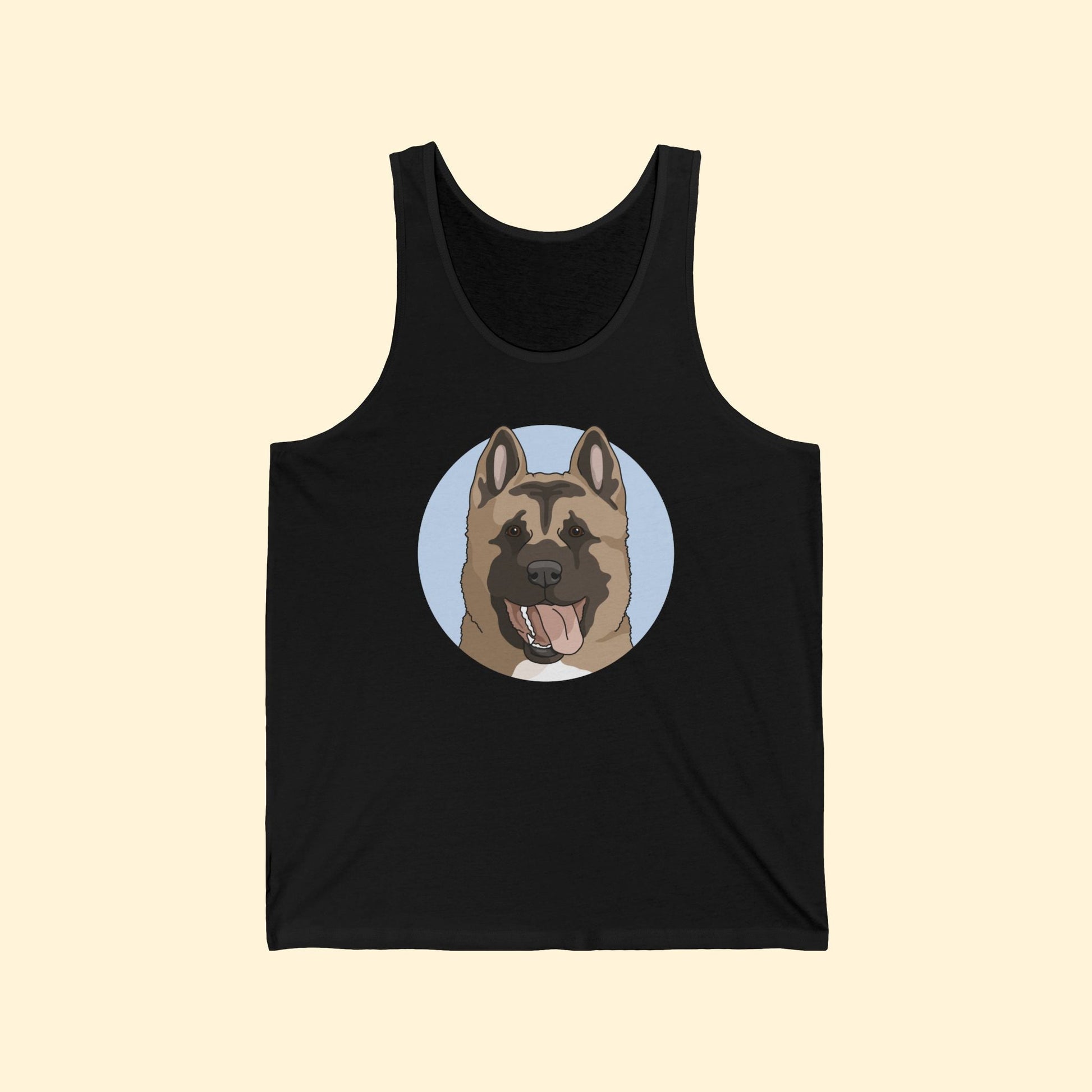Akita | Unisex Tank - Detezi Designs - 15237513091388873253