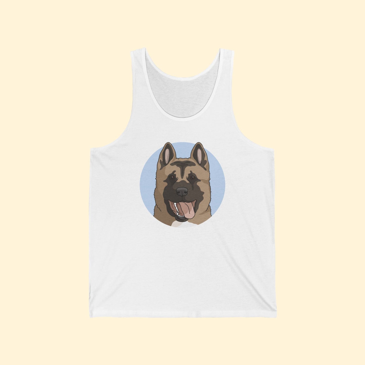 Akita | Unisex Tank - Detezi Designs - 19436680018817890370