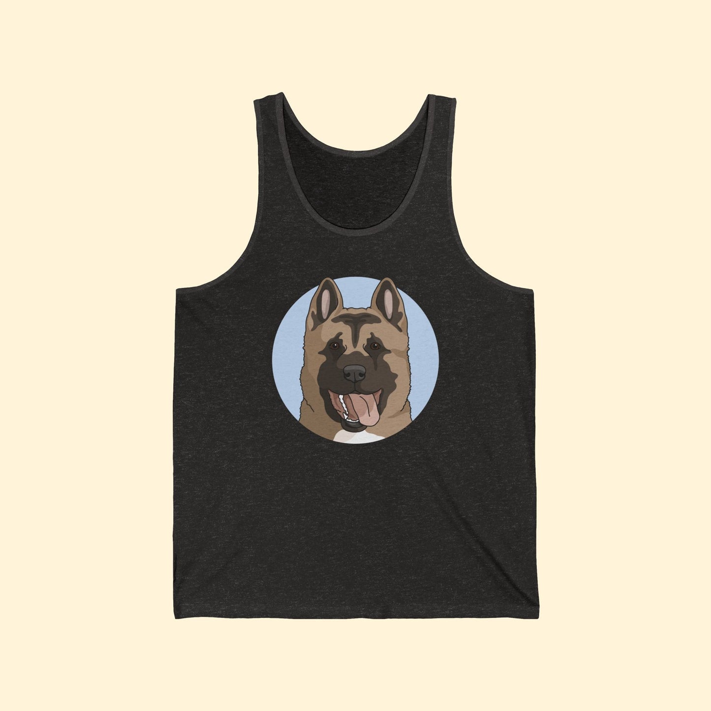 Akita | Unisex Tank - Detezi Designs - 92861600917781452807