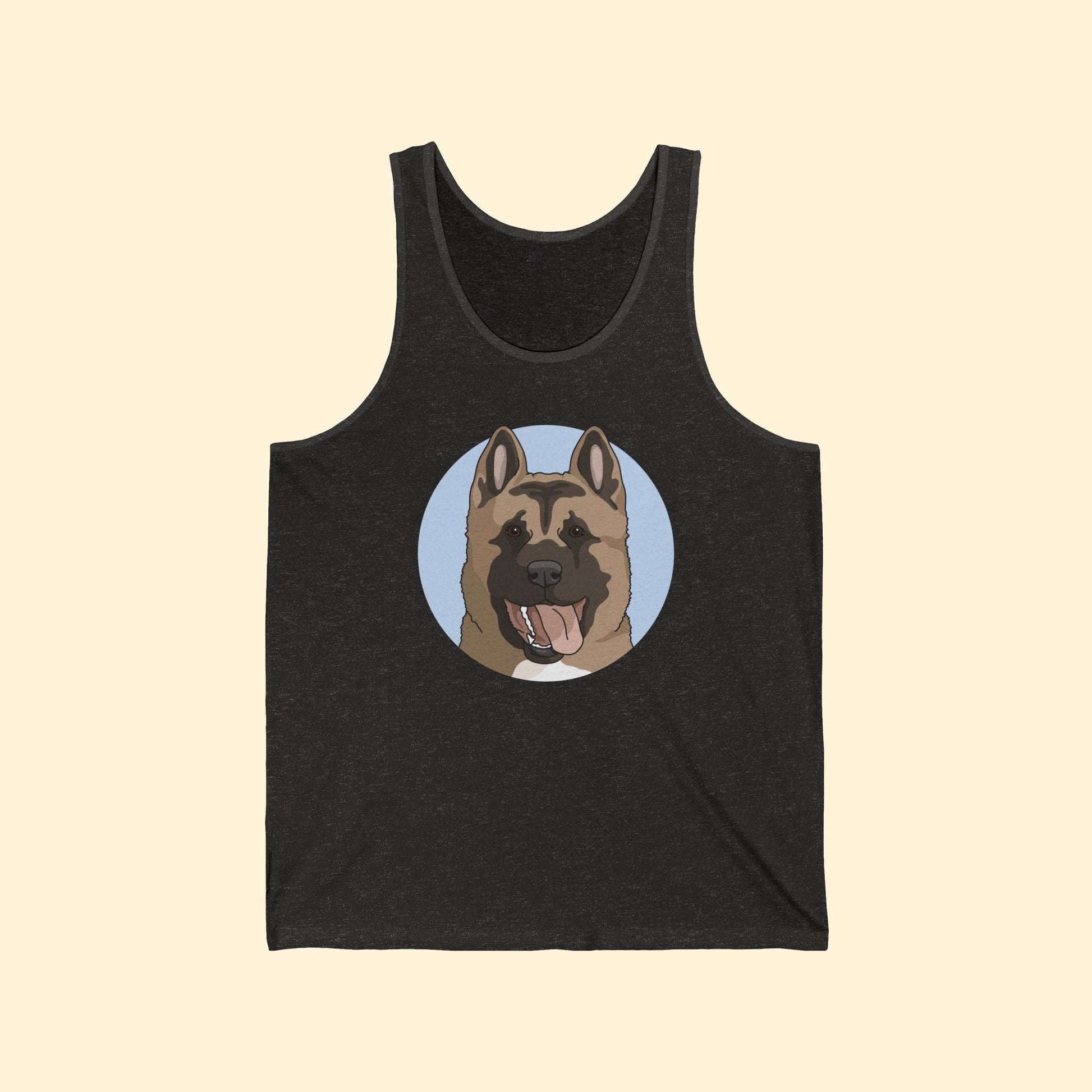 Akita | Unisex Tank - Detezi Designs - 92861600917781452807