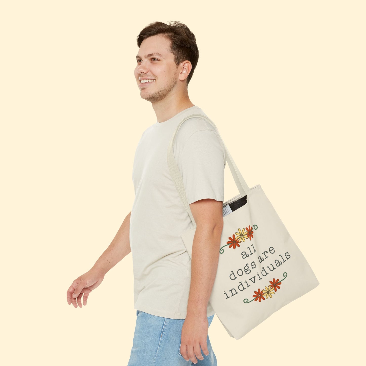 All Dogs Are Individuals | Tote Bag - Detezi Designs - 12504073308888350812