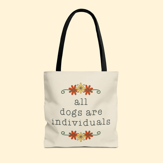 All Dogs Are Individuals | Tote Bag - Detezi Designs - 35244603213493874845