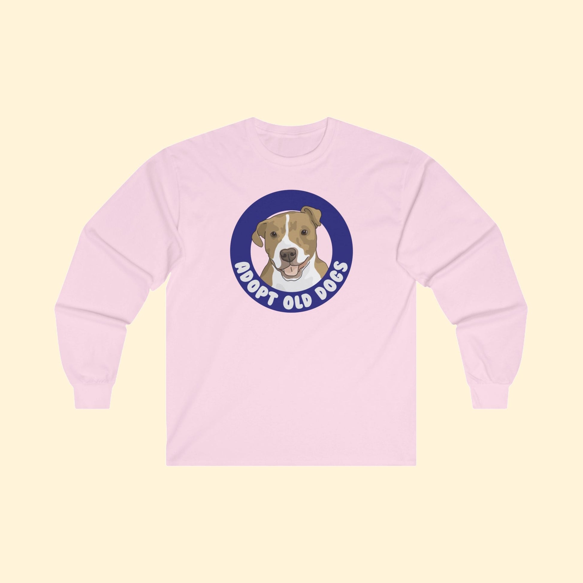 Alma | Adopt Old Dogs | Long Sleeve Tee - Detezi Designs - 74903133853971173474