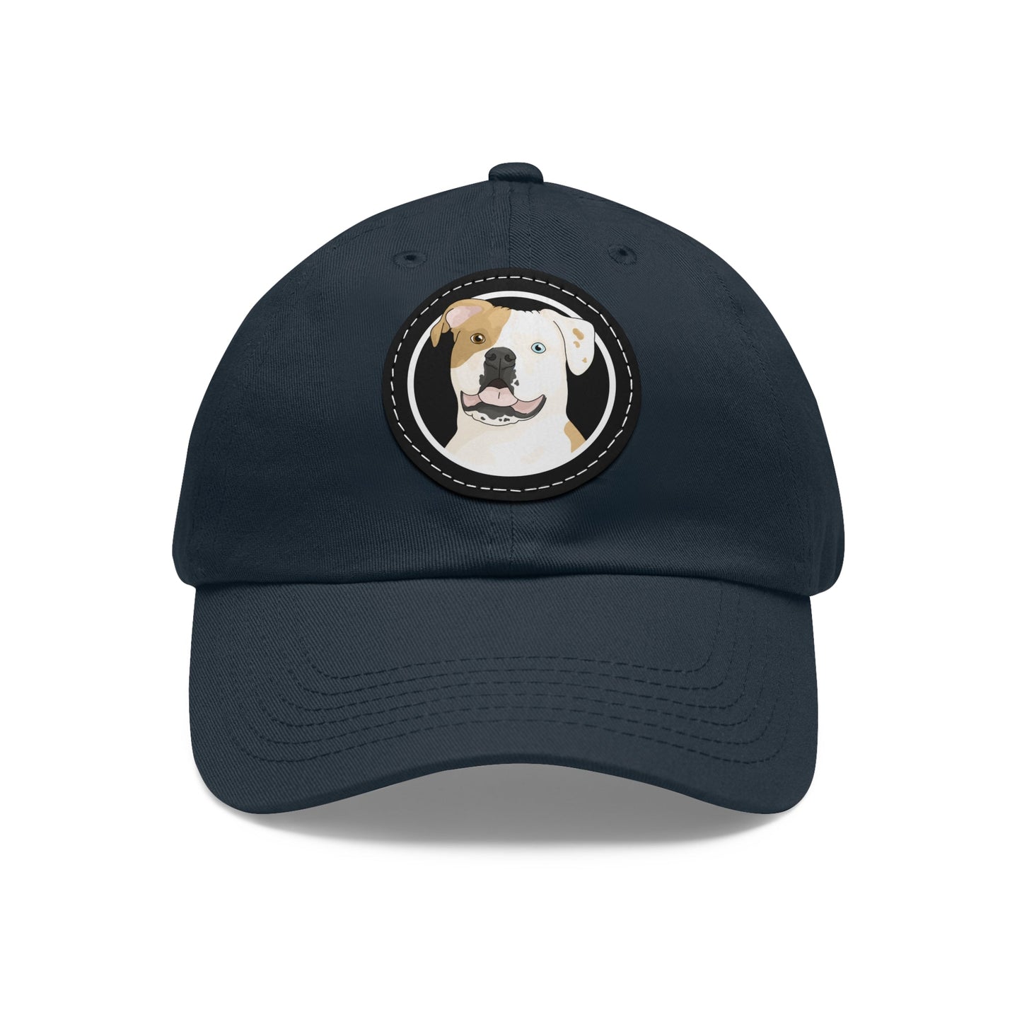 American Bulldog Circle | Dad Hat - Detezi Designs - 35252137126470602377