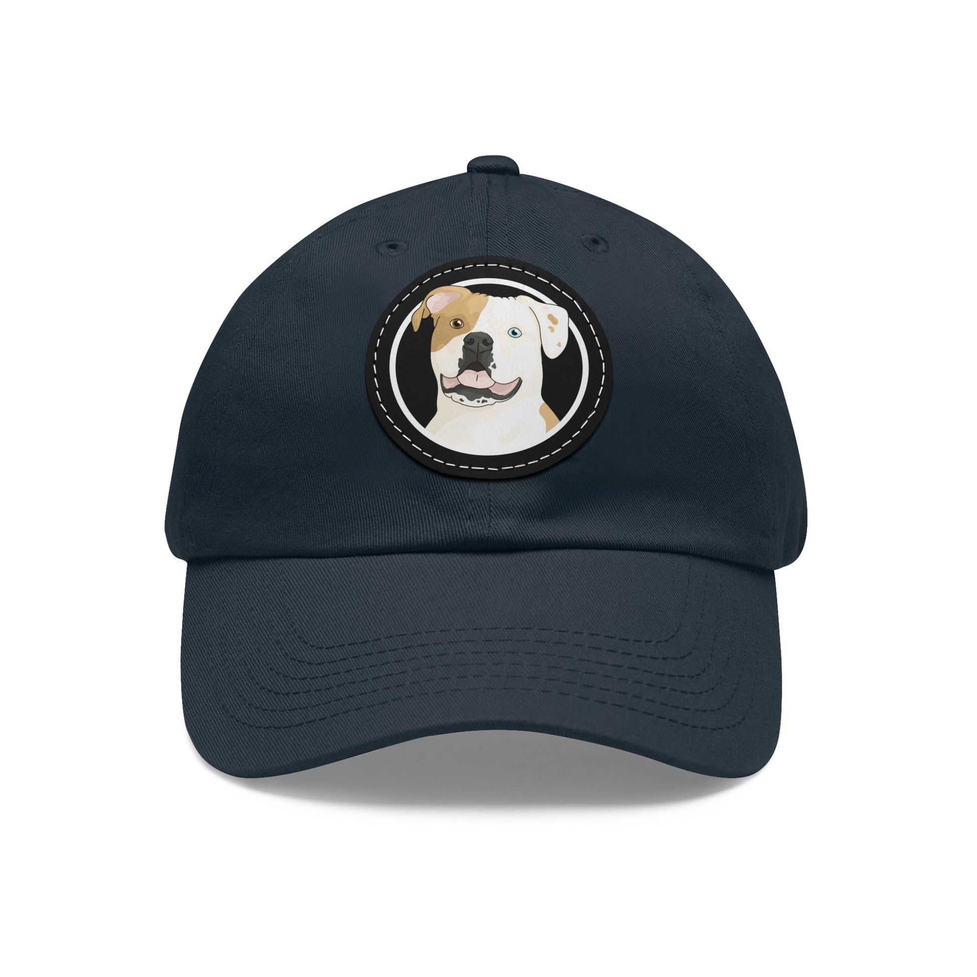American Bulldog Circle | Dad Hat - Detezi Designs - 35252137126470602377