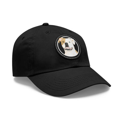 American Bulldog Circle | Dad Hat - Detezi Designs - 41745738784973507564