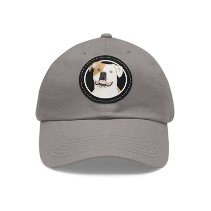 American Bulldog Circle | Dad Hat - Detezi Designs - 41745738784973507564