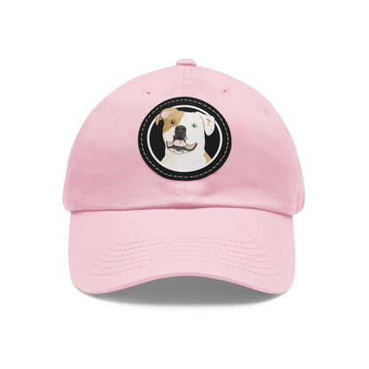 American Bulldog Circle | Dad Hat - Detezi Designs - 63515097790068429402