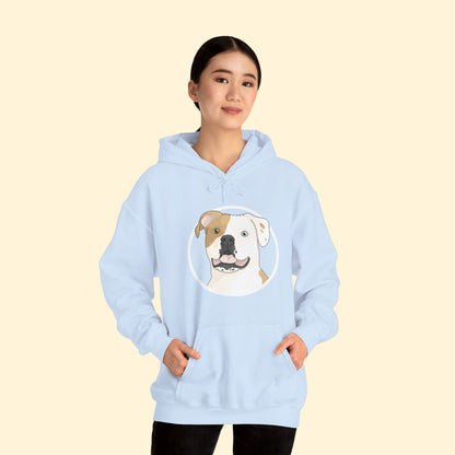 American Bulldog Circle | Hooded Sweatshirt - Detezi Designs - 25956610073204065192
