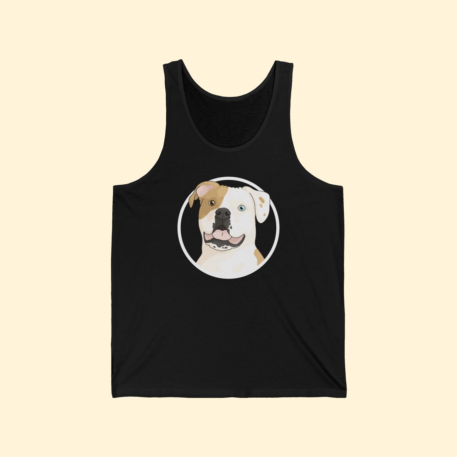 American Bulldog Circle | Unisex Tank - Detezi Designs - 24236569752958658008