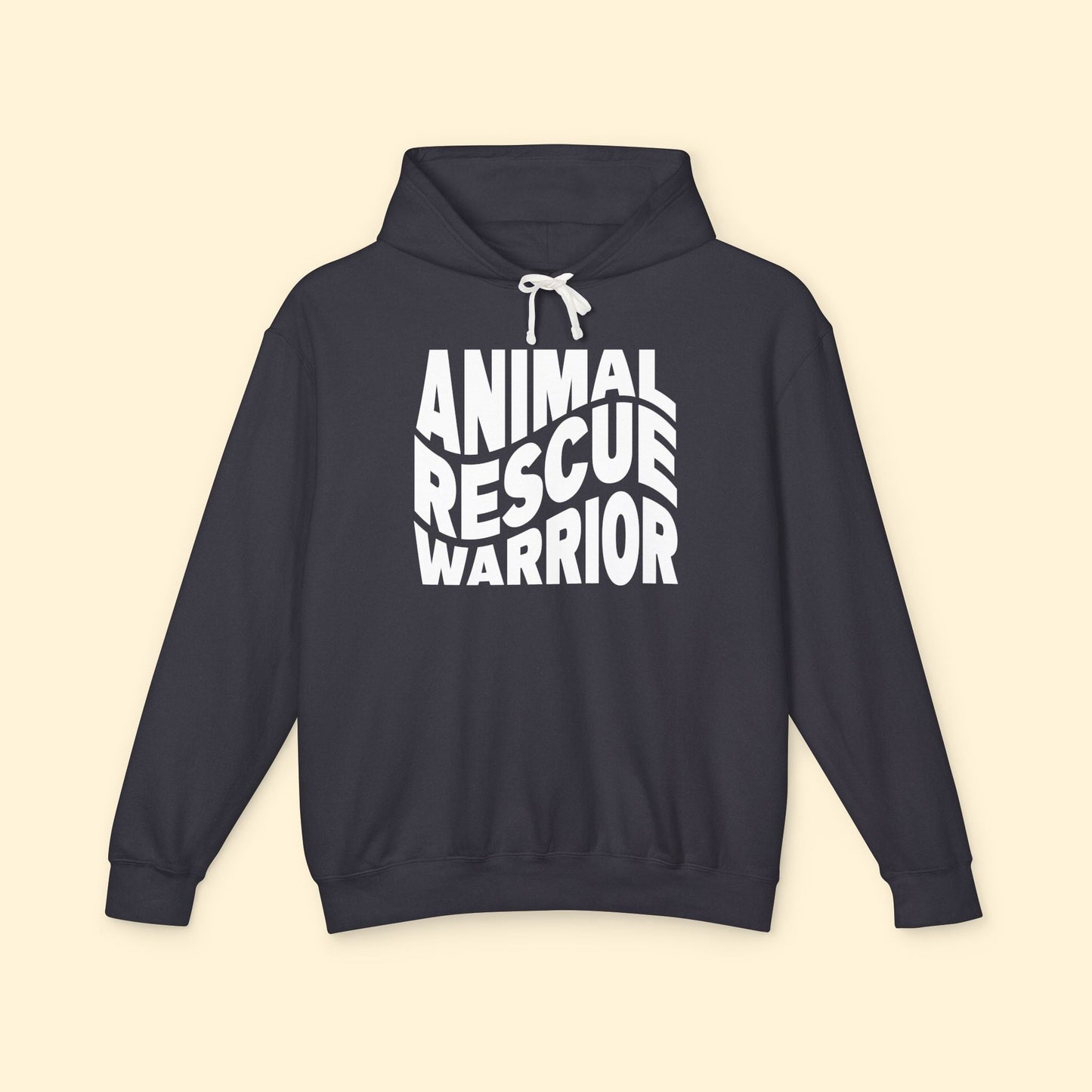 Animal Rescue Warrior | Comfort Colors Hooded Sweatshirt - Detezi Designs - 10695064207329199621