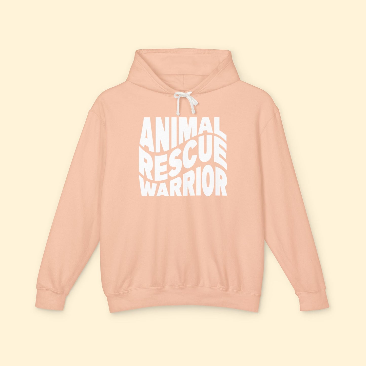 Animal Rescue Warrior | Comfort Colors Hooded Sweatshirt - Detezi Designs - 14075607064228827916