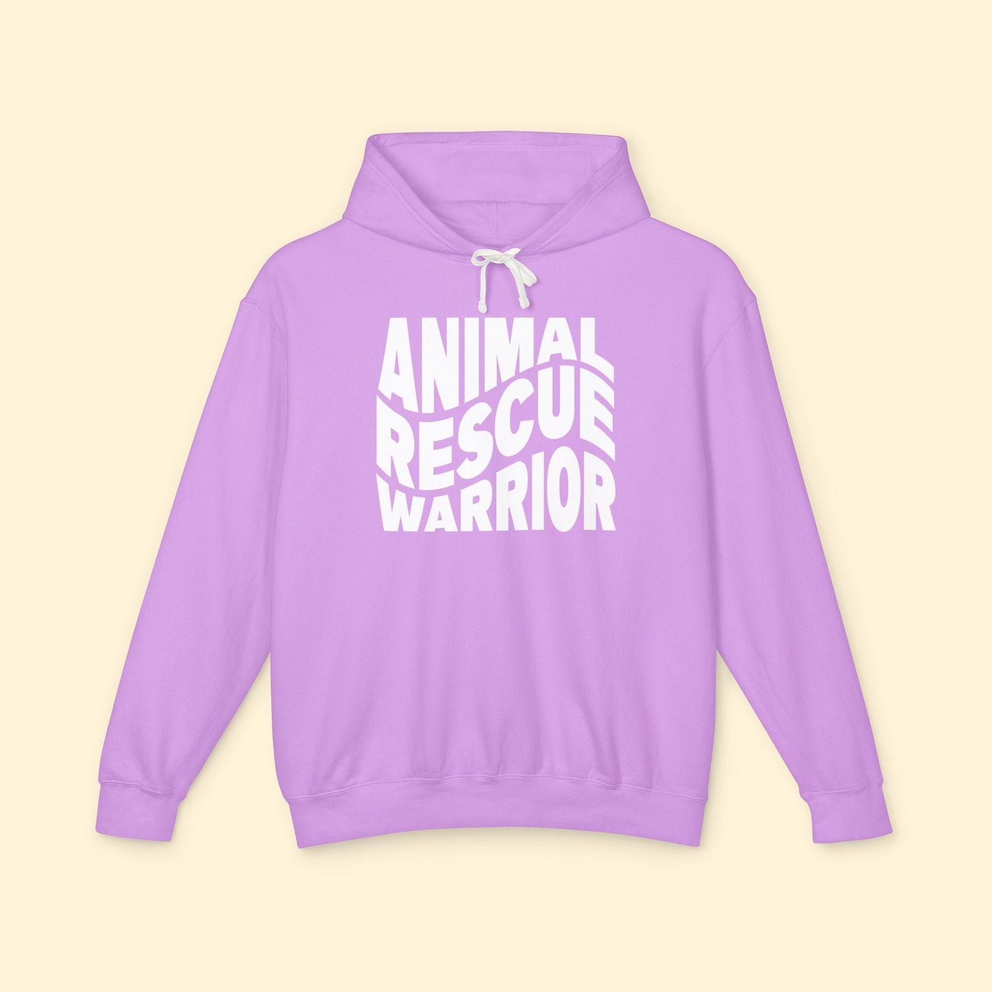 Animal Rescue Warrior | Comfort Colors Hooded Sweatshirt - Detezi Designs - 29321831082371822062