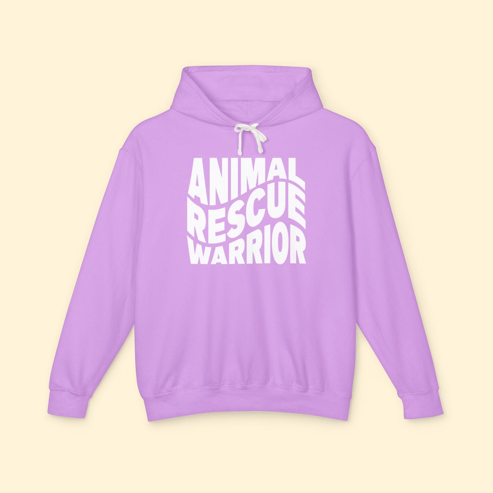 Animal Rescue Warrior | Comfort Colors Hooded Sweatshirt - Detezi Designs - 29321831082371822062