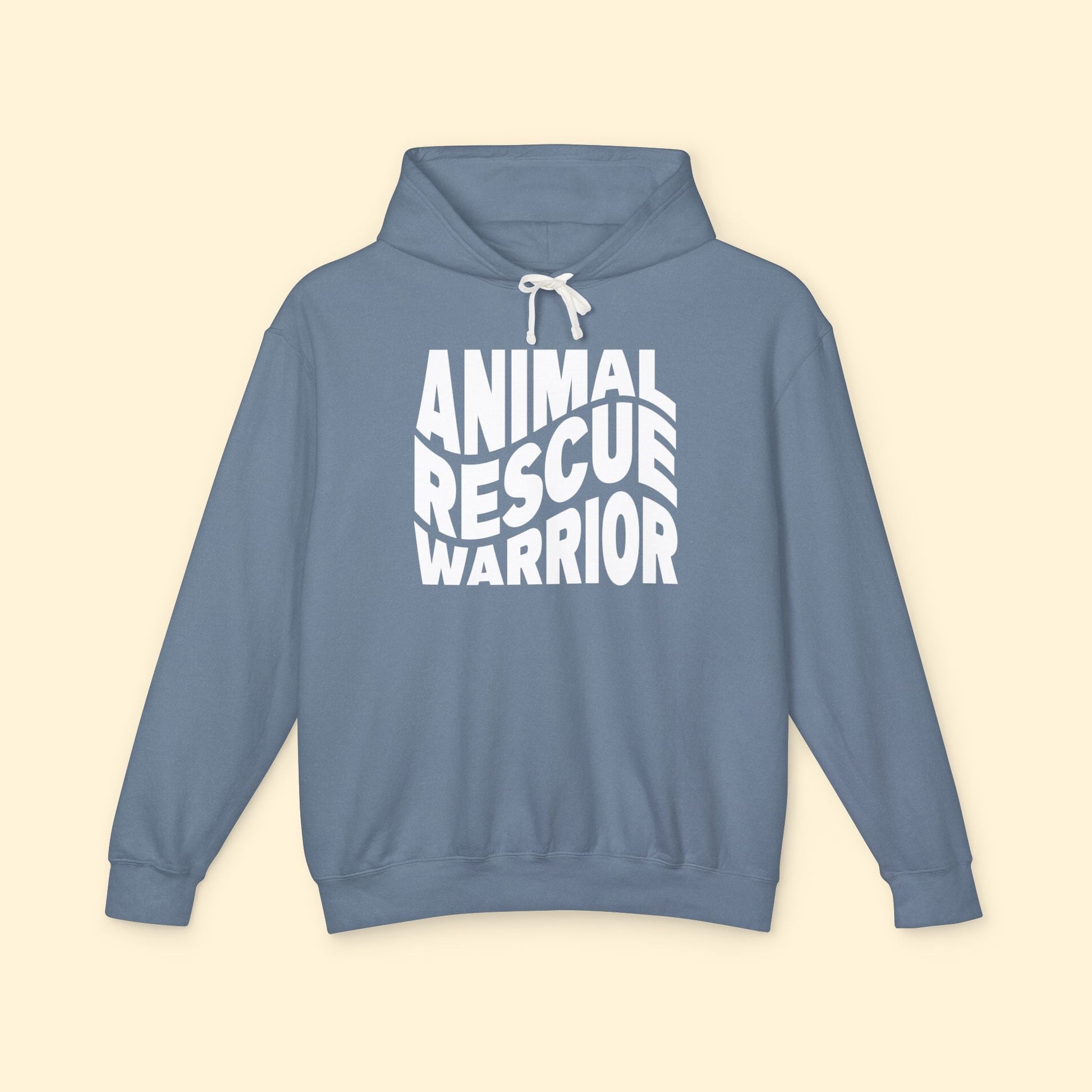 Animal Rescue Warrior | Comfort Colors Hooded Sweatshirt - Detezi Designs - 51747943989799681248