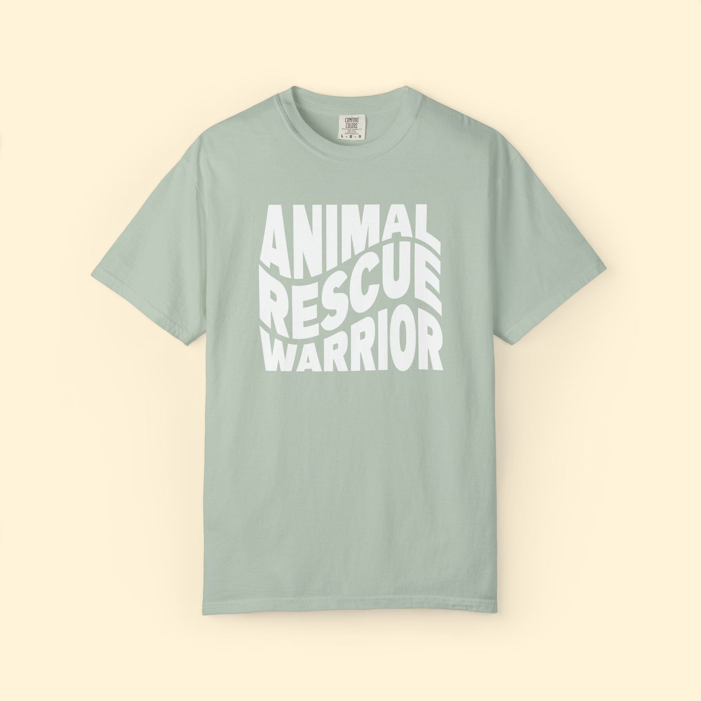 Animal Rescue Warrior | Comfort Colors Unisex T-shirt - Detezi Designs - 12082625608666834067