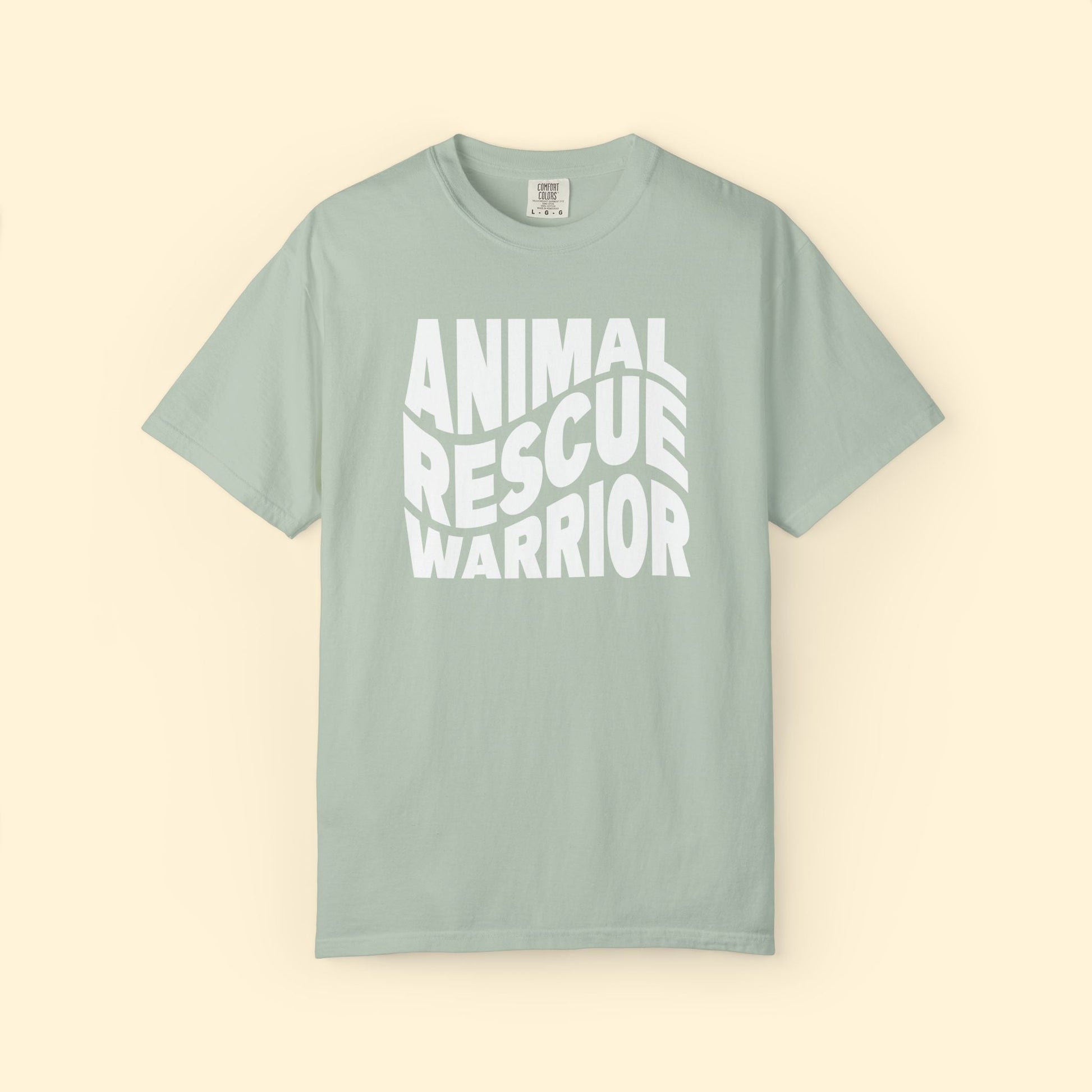 Animal Rescue Warrior | Comfort Colors Unisex T-shirt - Detezi Designs - 12082625608666834067
