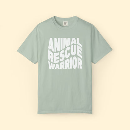 Animal Rescue Warrior | Comfort Colors Unisex T-shirt - Detezi Designs - 12082625608666834067