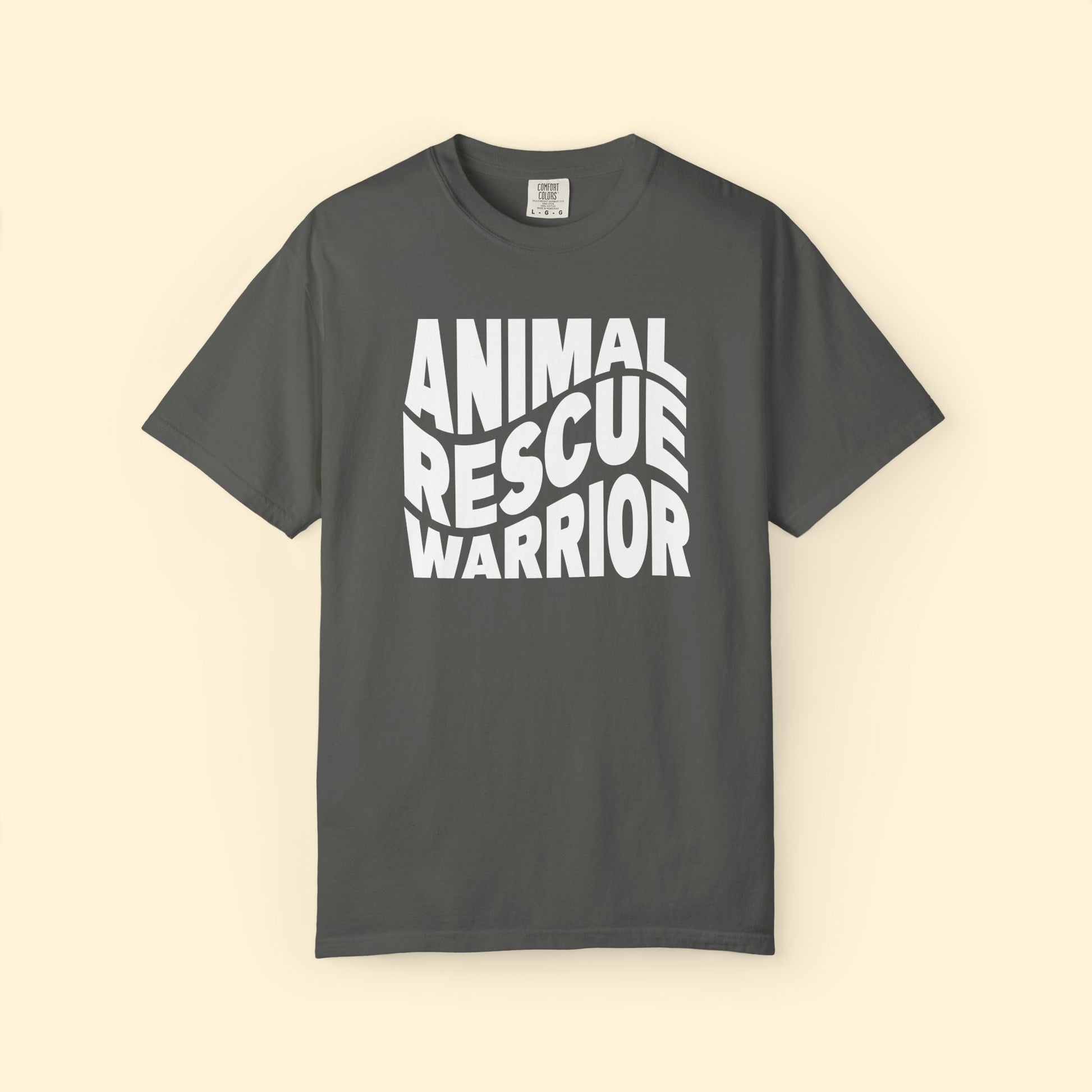 Animal Rescue Warrior | Comfort Colors Unisex T-shirt - Detezi Designs - 26937796603019727577