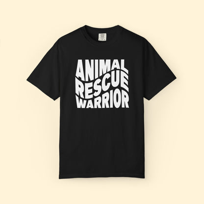 Animal Rescue Warrior | Comfort Colors Unisex T-shirt - Detezi Designs - 29619515223182139497