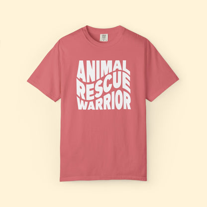 Animal Rescue Warrior | Comfort Colors Unisex T-shirt - Detezi Designs - 38671056538480751203