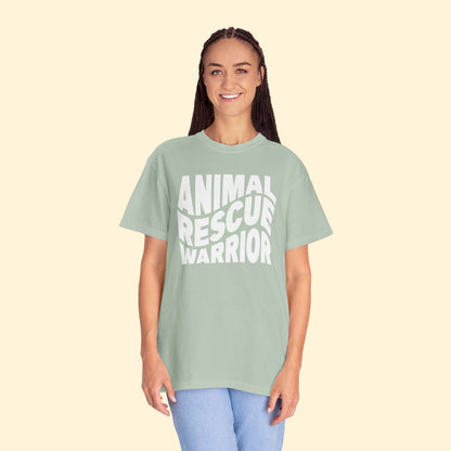 Animal Rescue Warrior | Comfort Colors Unisex T-shirt - Detezi Designs - 38671056538480751203