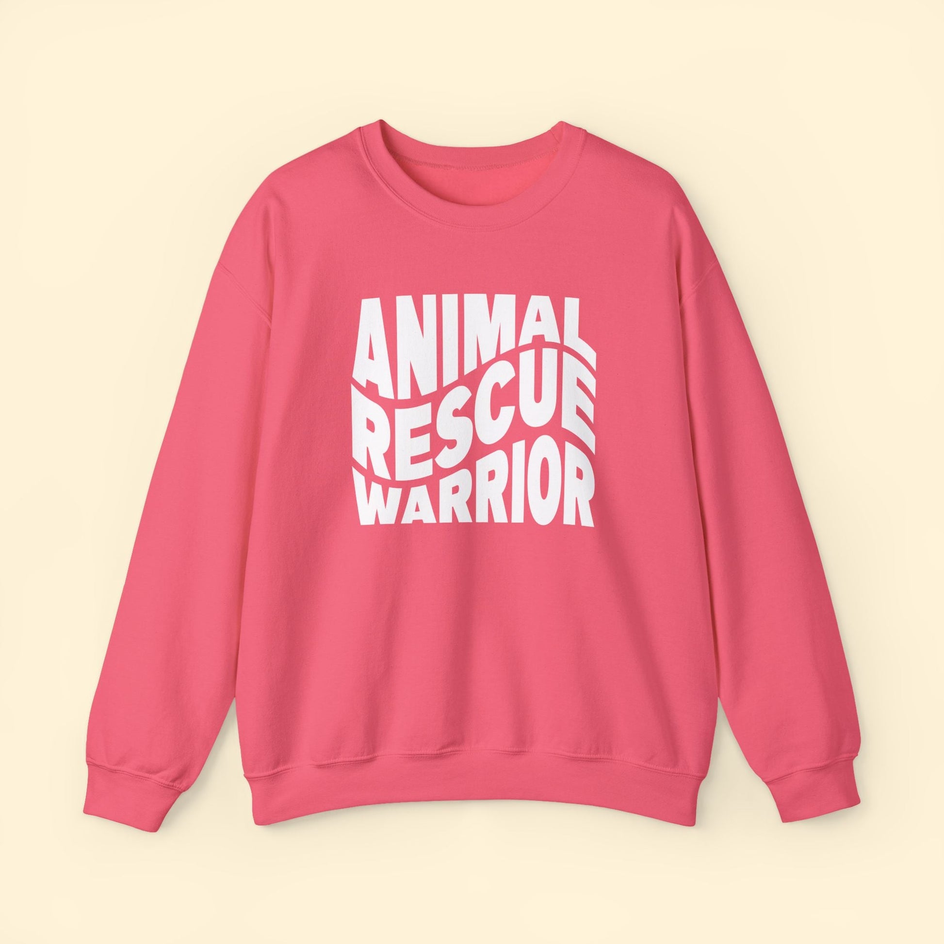 Animal Rescue Warrior | Crewneck Sweatshirt - Detezi Designs - 12476224965621567949