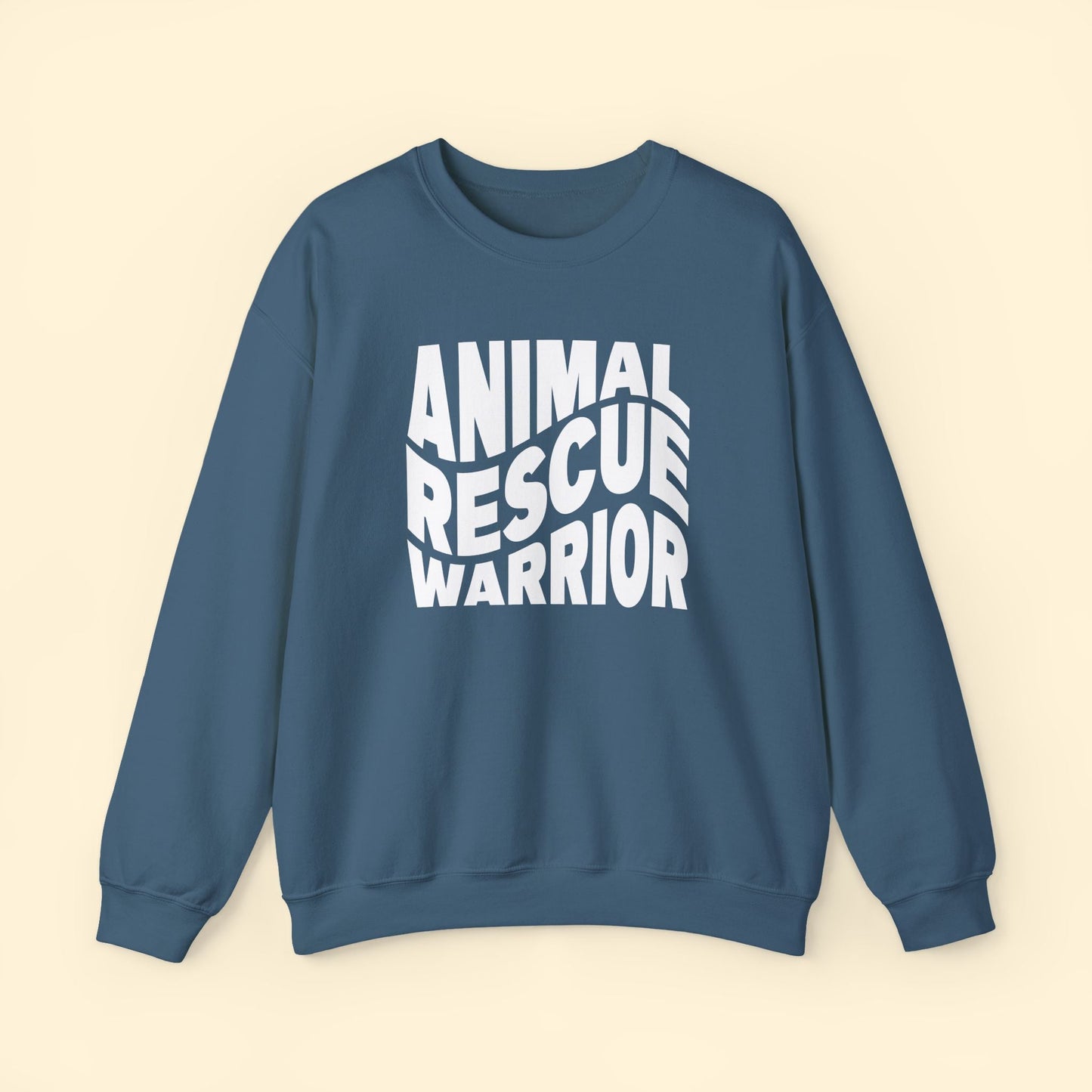 Animal Rescue Warrior | Crewneck Sweatshirt - Detezi Designs - 90935144997197563249
