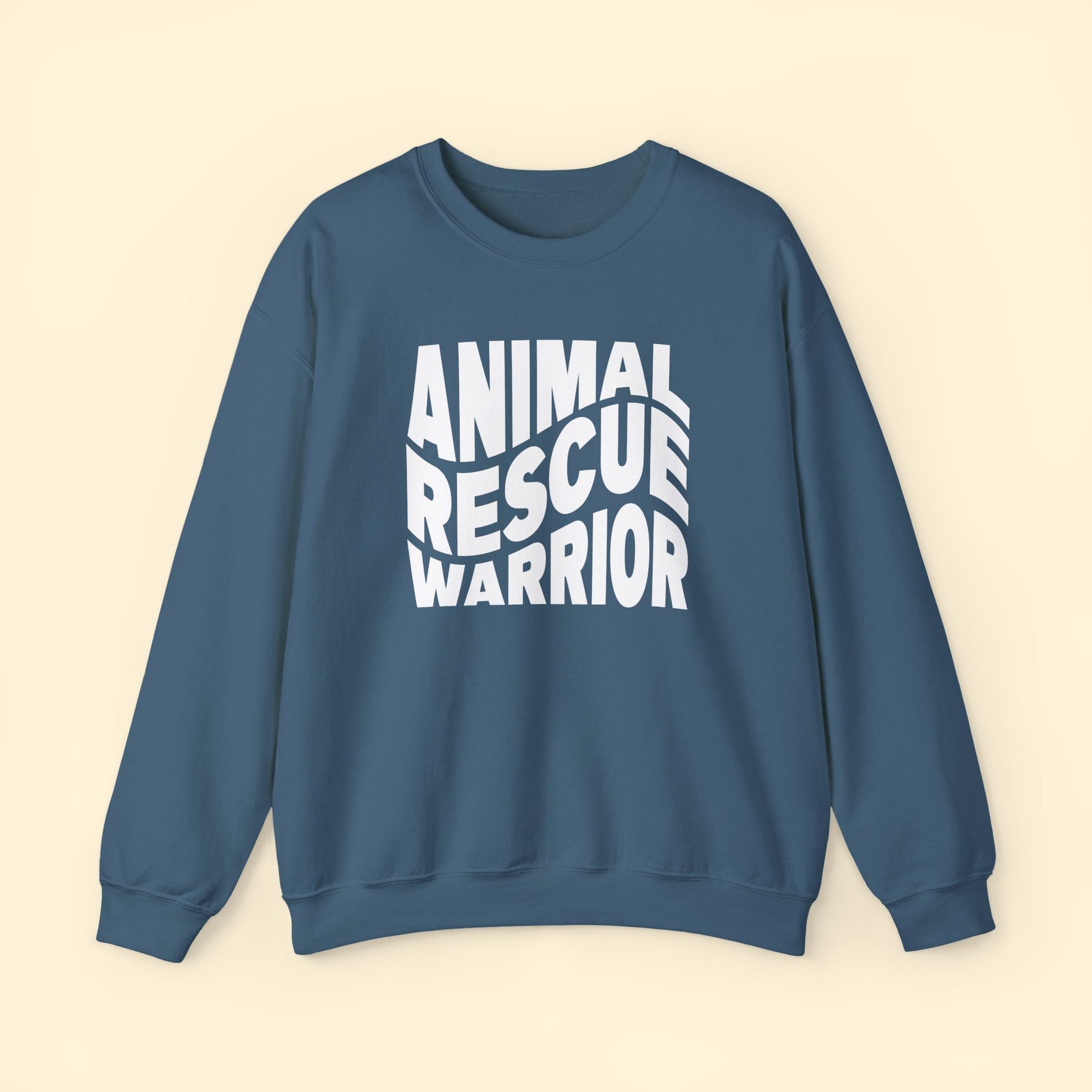 Animal Rescue Warrior | Crewneck Sweatshirt - Detezi Designs - 90935144997197563249