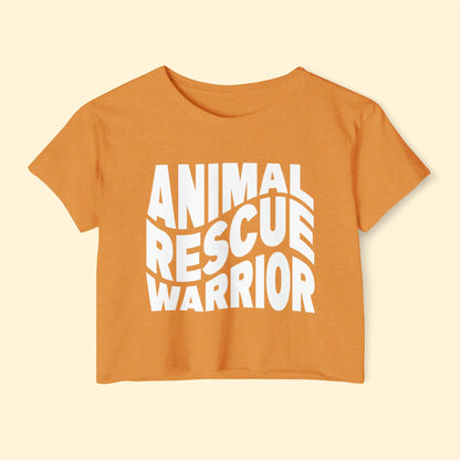 Animal Rescue Warrior | Festival Crop Top - Detezi Designs - 20313370722316656799