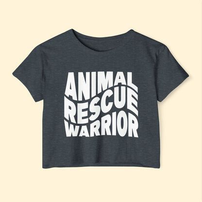 Animal Rescue Warrior | Festival Crop Top - Detezi Designs - 23642737275005229017