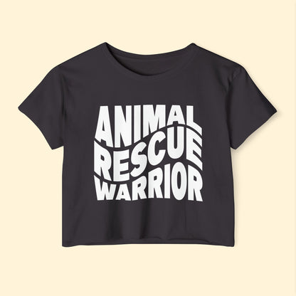 Animal Rescue Warrior | Festival Crop Top - Detezi Designs - 33862874540809136008