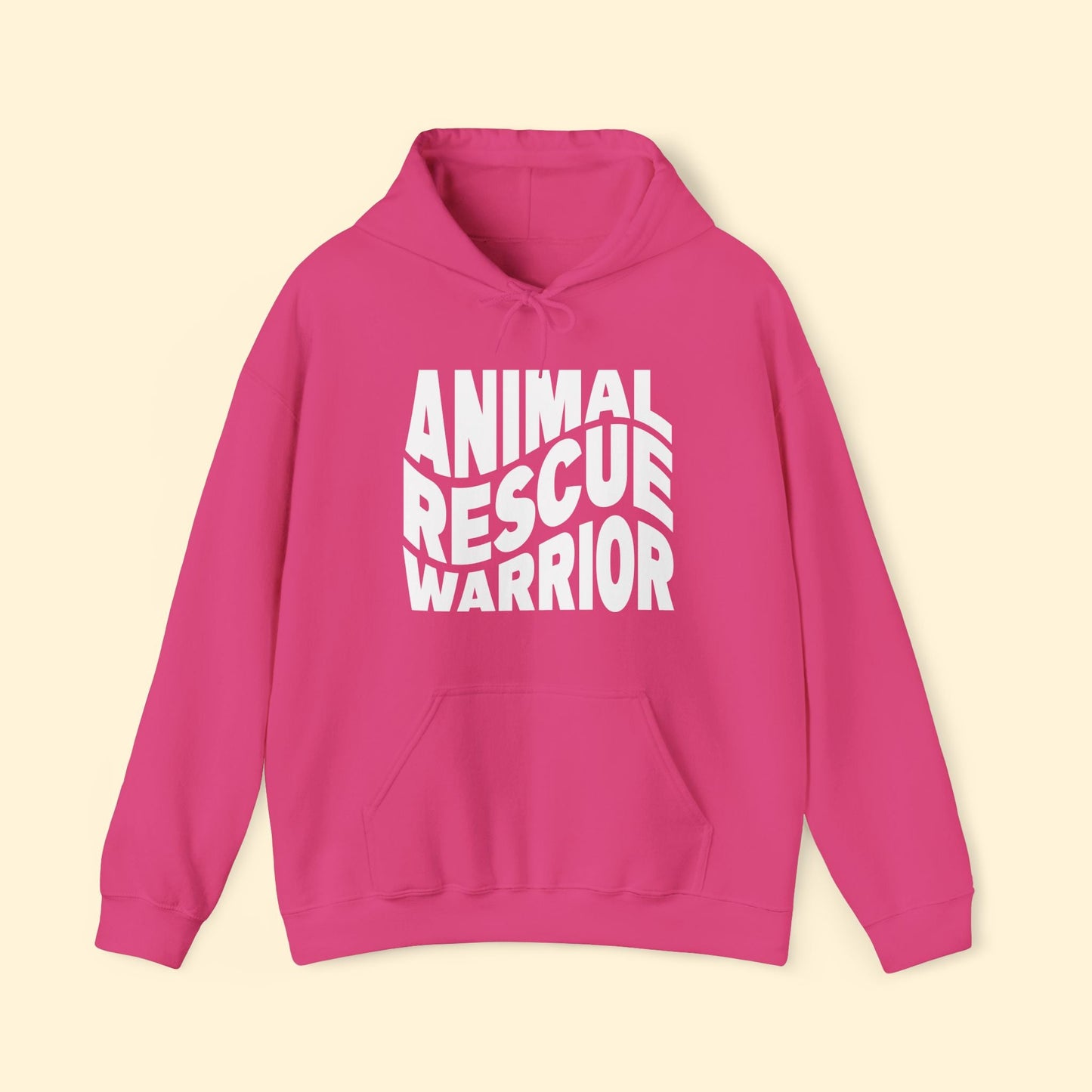 Animal Rescue Warrior | Hooded Sweatshirt - Detezi Designs - 16499137883473325511