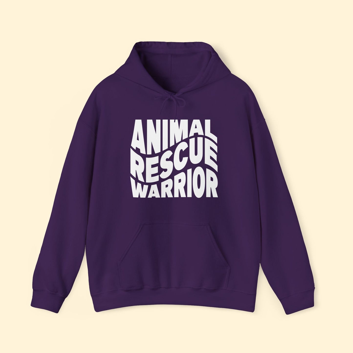 Animal Rescue Warrior | Hooded Sweatshirt - Detezi Designs - 17395209426708247555