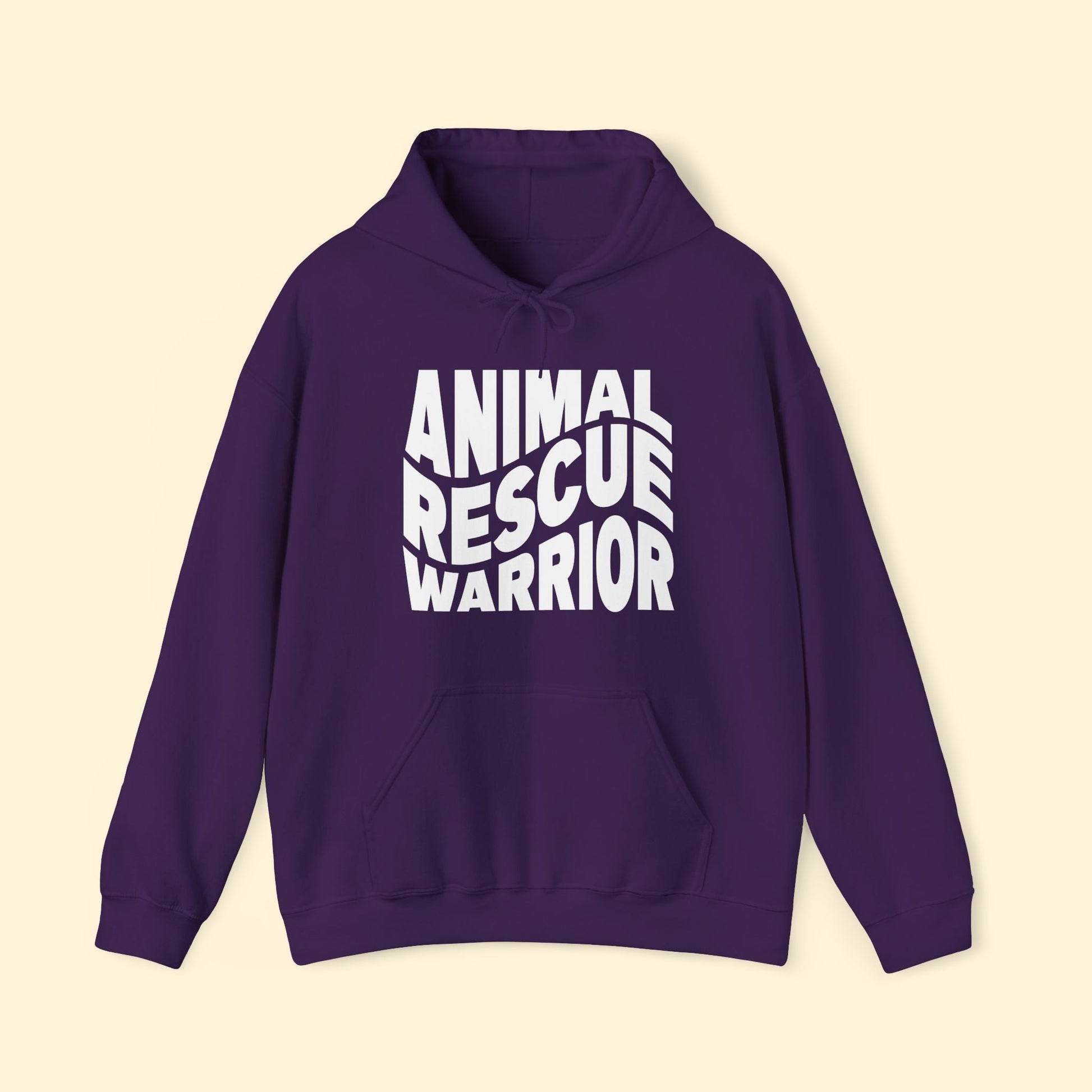 Animal Rescue Warrior | Hooded Sweatshirt - Detezi Designs - 17395209426708247555