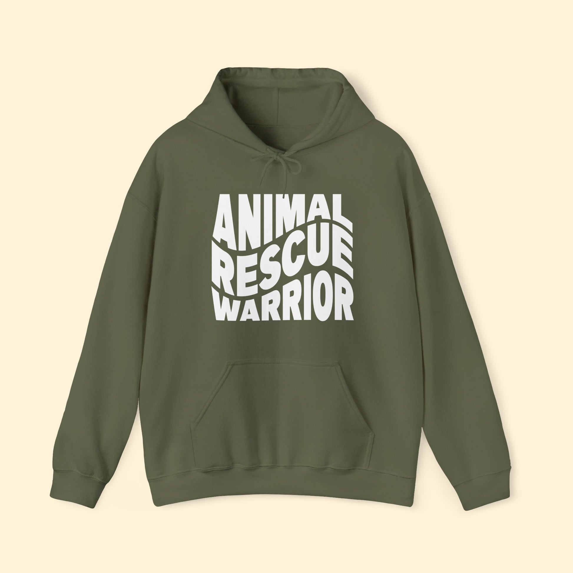 Animal Rescue Warrior | Hooded Sweatshirt - Detezi Designs - 19661015516485584991
