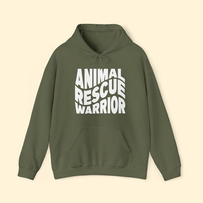 Animal Rescue Warrior | Hooded Sweatshirt - Detezi Designs - 19661015516485584991