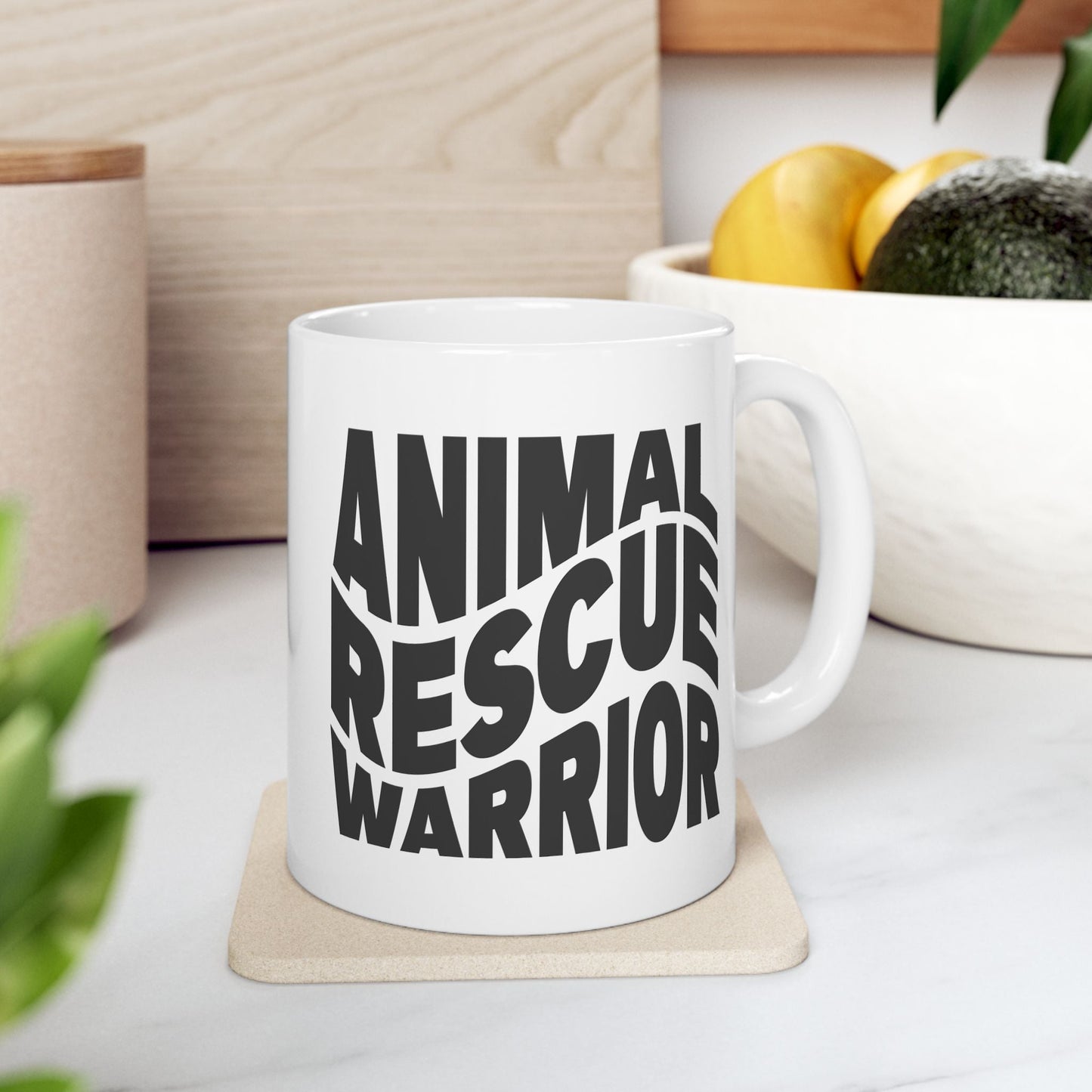 Animal Rescue Warrior | Mug - Detezi Designs - 25935639562727328984